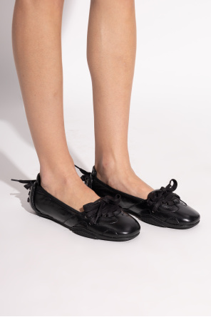 Leather ballet flats od Acne Studios