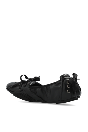 Acne Studios Leder-Ballerinas