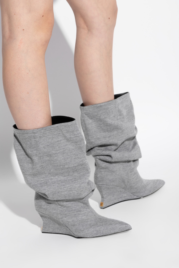 Balmain Stiefeletten mit Keilabsatz