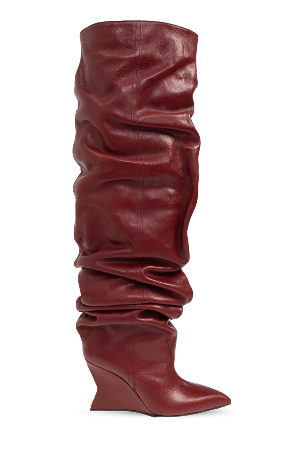 Wedge Heel Boots od Balmain