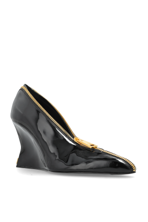 Balmain Wedge heel shoes "Zip"