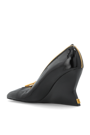 Balmain Wedge heel shoes "Zip"