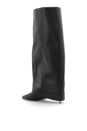 Balmain Leather heeled boots