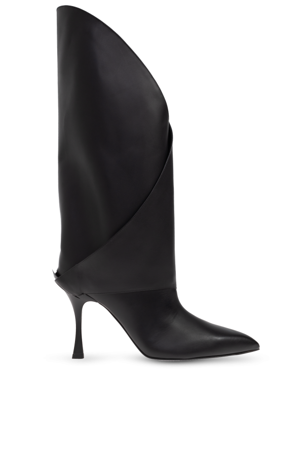 Twist heeled boots od Balmain