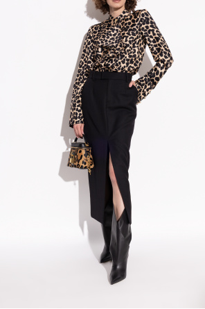 Balmain Kozaki `Twist` na obcasie