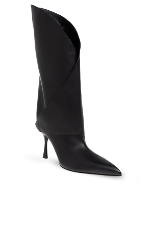 Balmain Kozaki `Twist` na obcasie