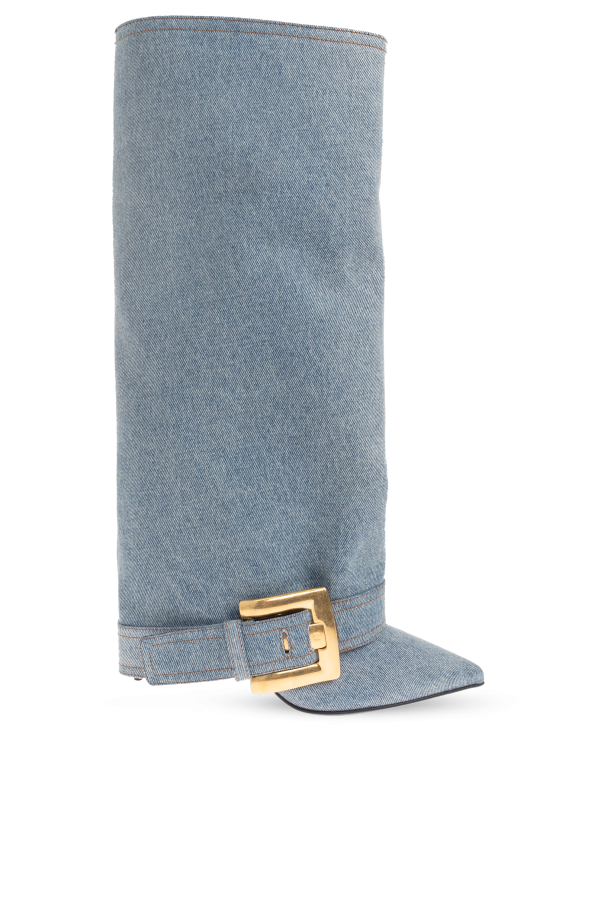 "Anthem" heeled boots od Balmain