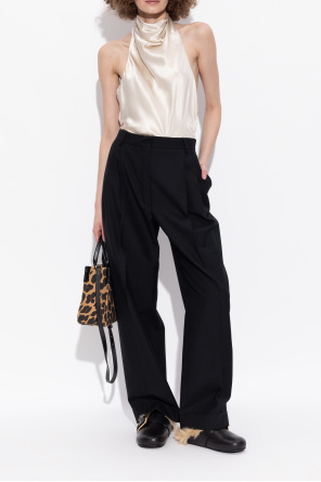 Balmain Sandalias de cuero