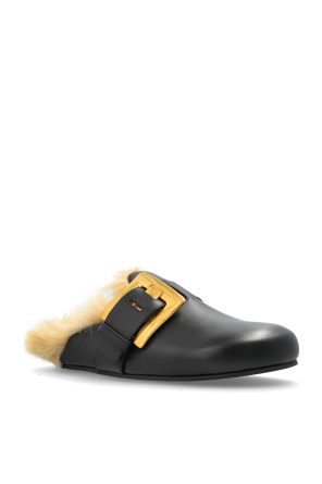 Balmain Sandalias de cuero