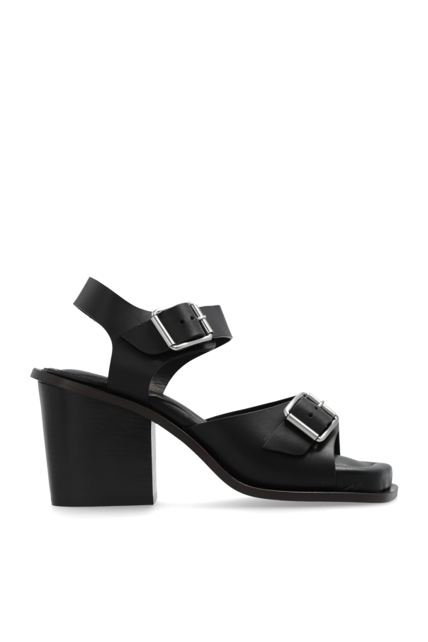 Leather heeled sandals od Lemaire