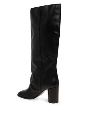 Lemaire Cizme cu toc `Crease Sleeve`