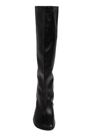 Lemaire Cizme cu toc `Crease Sleeve`