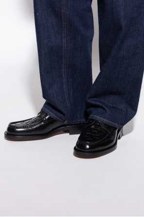 Leather "derby" shoes od Jacquemus
