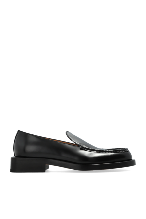 Leather loafers