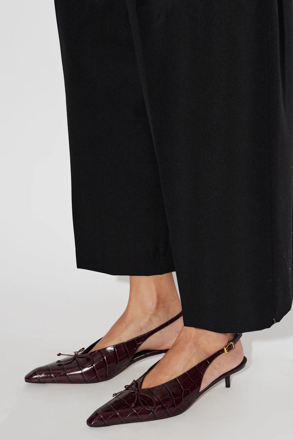 Jacquemus Sapatos de salto em couro ‘Cubisto’