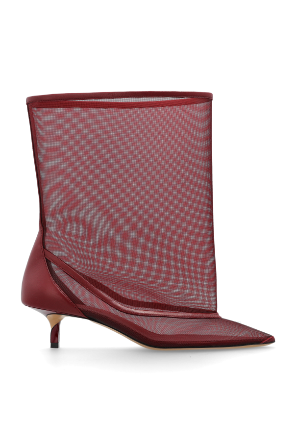 ‘Tourni’ heeled ankle boots od Jacquemus