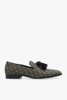 Jimmy Choo BLACK ‘Foxley’ moccasins