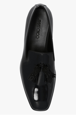 Jimmy Choo ‘Foxley’ leather Vikings shoes