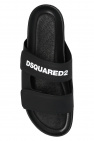 Dsquared2 Leather slides with logo