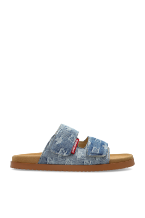 Denim slides