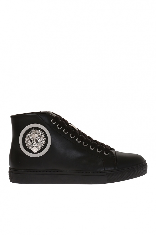 versace lion head shoes