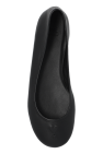 Ami Alexandre Mattiussi BLACK Leather Ballet Flats