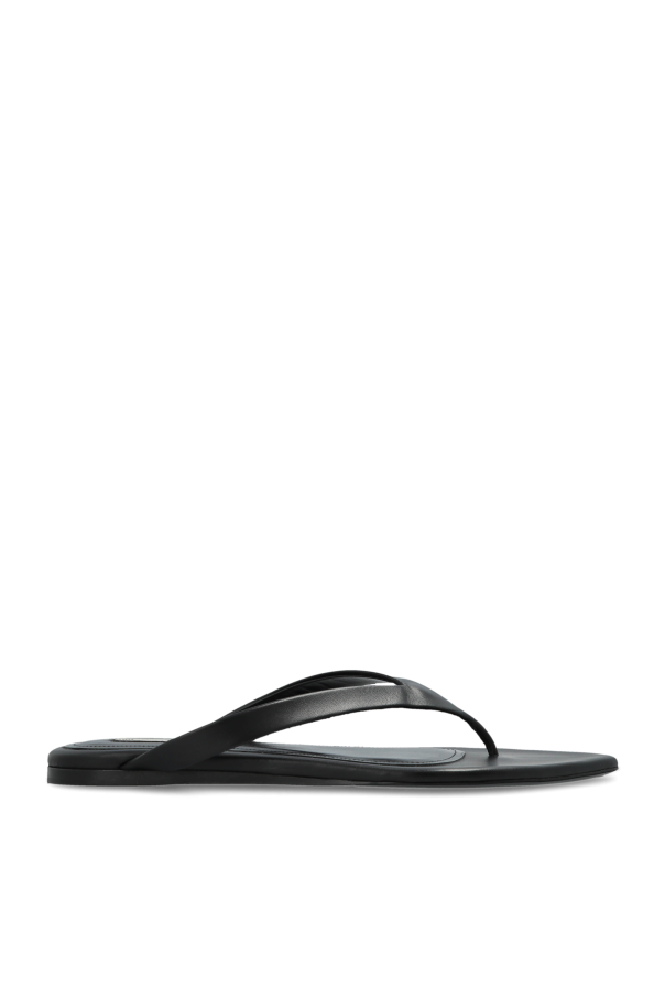 Leather slides od Ami Alexandre Mattiussi