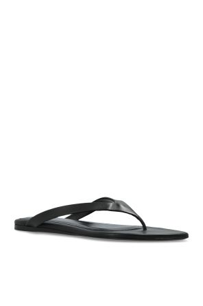 Ami Alexandre Mattiussi Leather slides