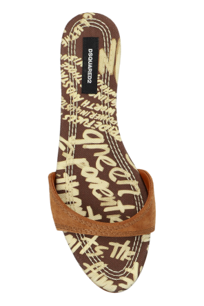 Dsquared2 Suede slides
