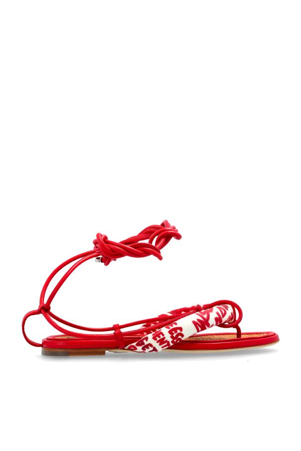 ‘Rebel Hibiscus’ sandals od Dsquared2