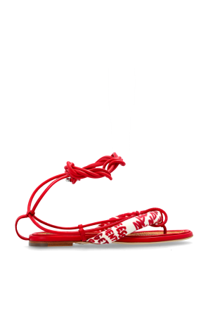 Sandały ‘rebel hibiscus’ od Dsquared2