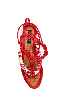 Dsquared2 ‘Rebel Hibiscus’ sandals