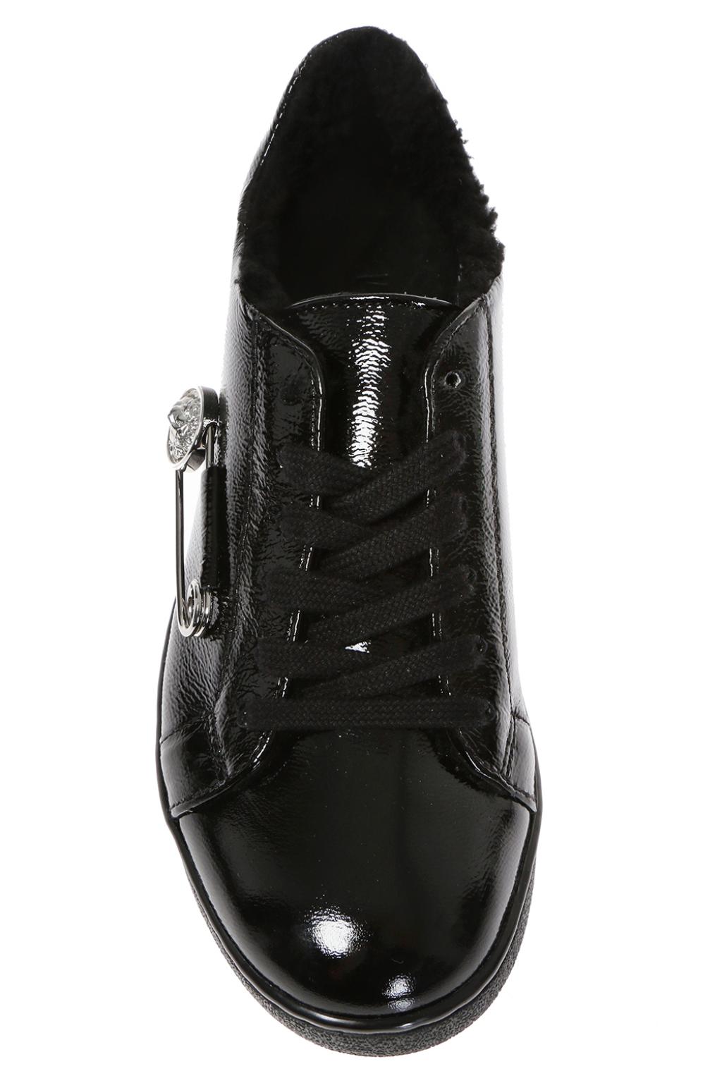 versace safety pin trainers