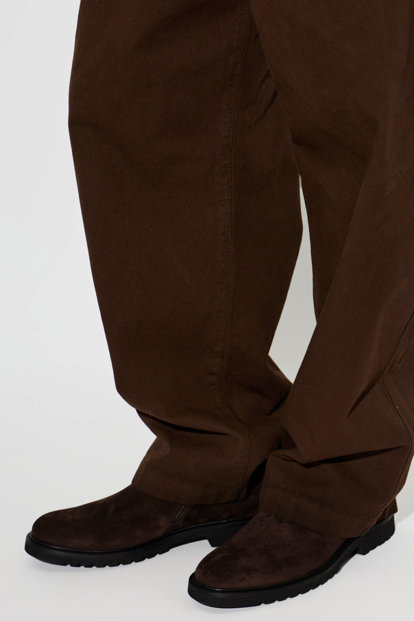 FABI Suede Chelsea boots