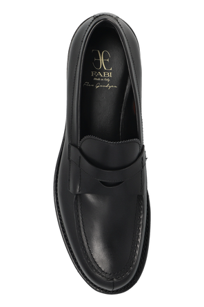 FABI Skórzane Slipper im Loafer-Stil