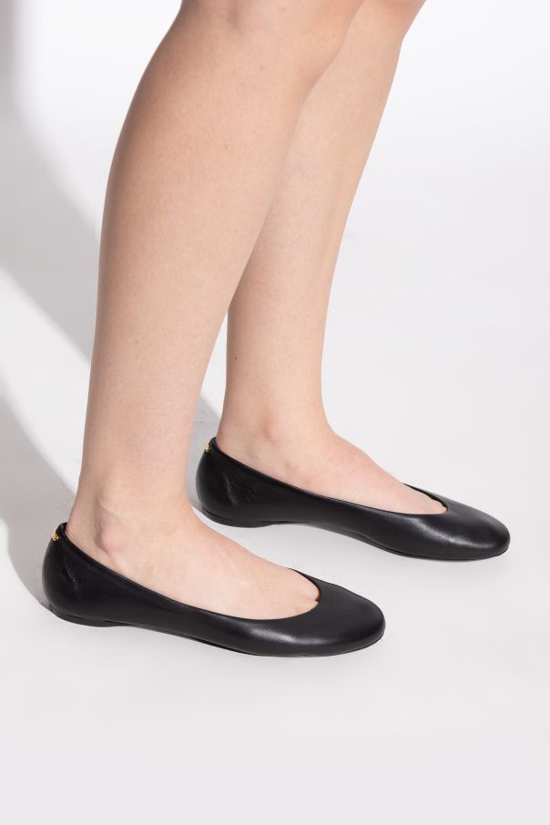 Lanvin Bailarinas de cuero