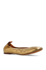 Lanvin GOLD Leather ballet flats