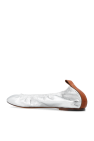 Lanvin SILVER Leather ballet flats
