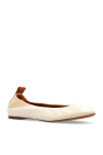 Lanvin cream Leather ballet flats