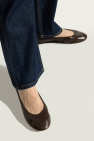 Lanvin BROWN Leather ballet flats