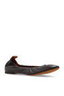 Lanvin BROWN Leather ballet flats