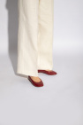 Lanvin RED Leather ballet flats