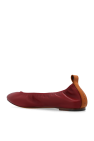 Lanvin RED Leather ballet flats