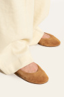 Lanvin BROWN Suede Ballet Flats