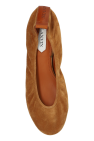 Lanvin BROWN Suede Ballet Flats