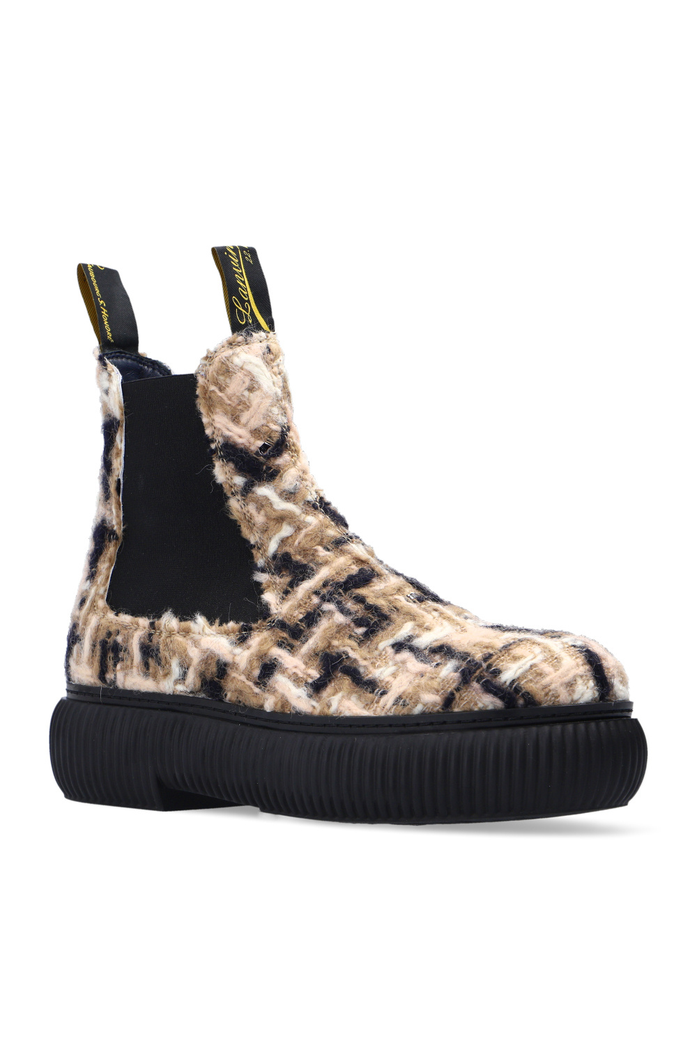 Lanvin ‘Arpge’ tweed boots