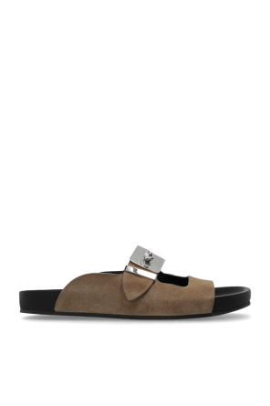 Suede slides od Lanvin