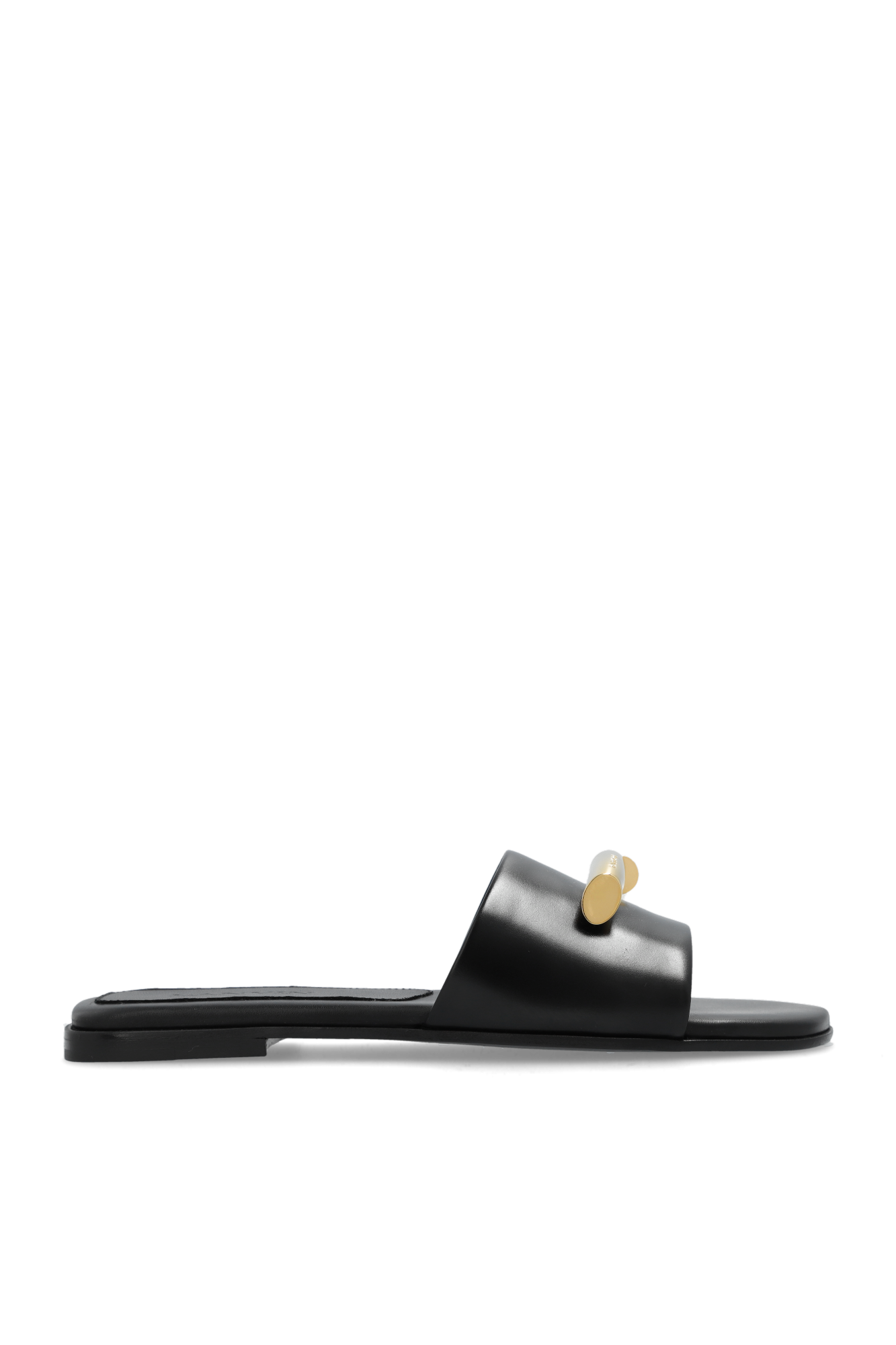 Lanvin ‘Houte Sequences’ leather slides