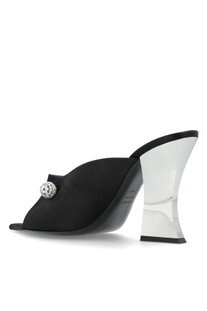 Lanvin Satin heeled mules