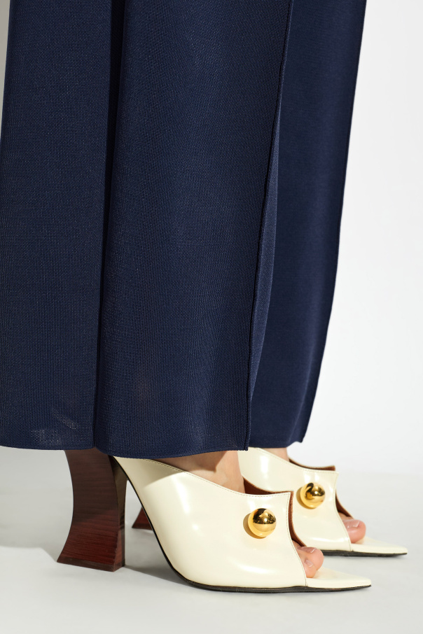 Lanvin Sandalias de cuero de tacón